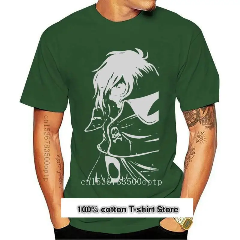 

Camiseta de algodón para hombre, camisa de marca a la moda, Capitán harlock, albador especial