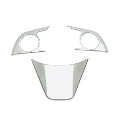 

Inner Steering Wheel Control Button Cover Trim 3pcs For Toyota RAV4 2019-2020