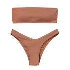 Сексуальный бикини, высокая талия, купальник для женщин, Swimsuit2021 однотонные Цвет верхом, комплект бикини с пуш-ап эффектом, два предмета купальный костюм Женская летняя пляжная одежда
