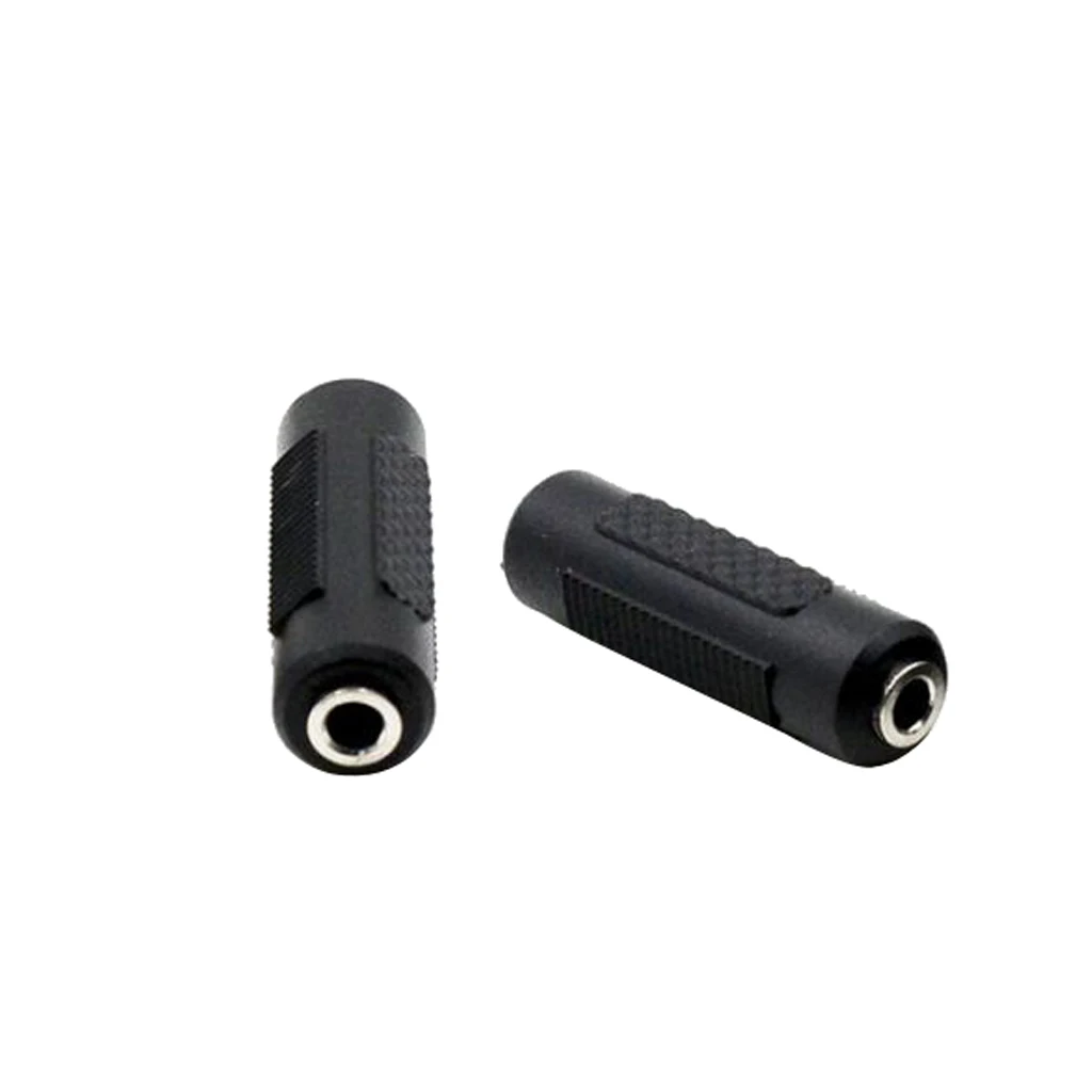 

Адаптер аудиоконвертера 3,5 мм на 3,5 мм для гитарного аудиокабеля, 2 шт.