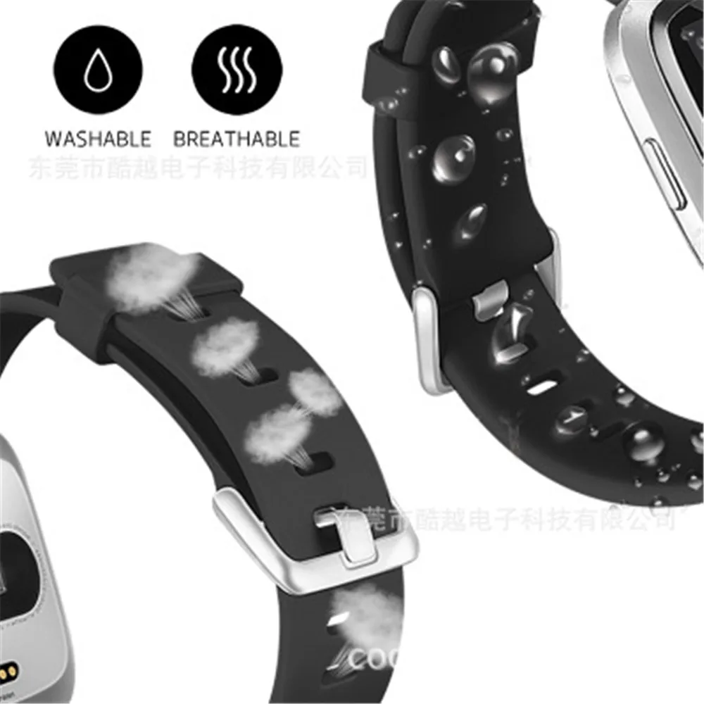 Силиконовый ремешок для Fitbit Versa Versa2/Lite спортивный браслет официальный сменный