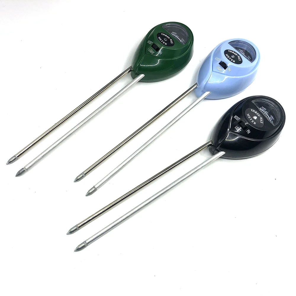 

Измеритель влажности почвы 3 в 1, тестер PH для плодовитости воды, почвы, комплекты для тестирования, зеркальная почва для использования в сад...