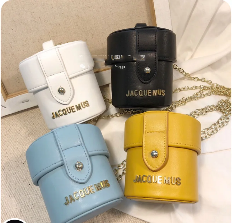 JACQUEMUS круговой дизайн женская сумка через плечо из искусственной кожи женские сумки через плечо дамская сумочка круглая Сумка Bolsa