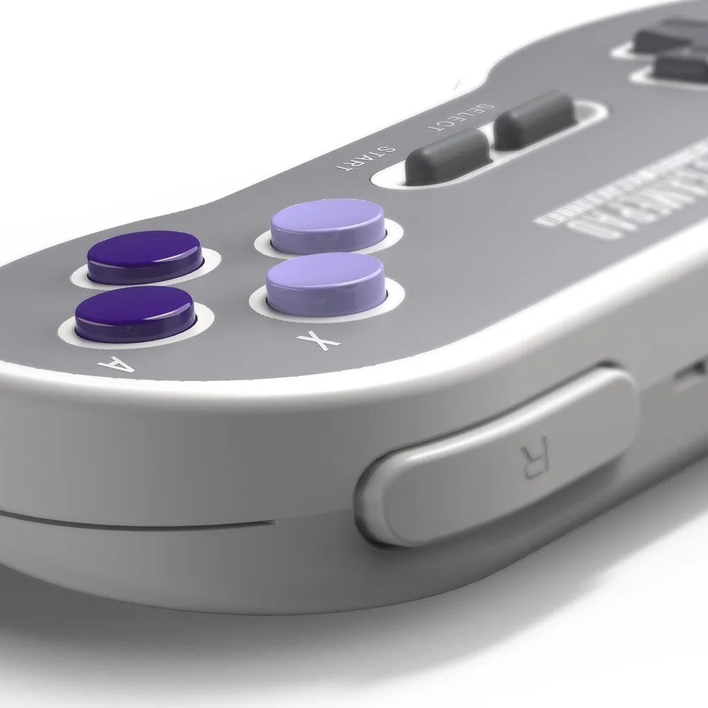 SN30 2,4G беспроводной геймпад с ретро беспроводным приемником для SNES для Windows Mac Os Android 2 цвета