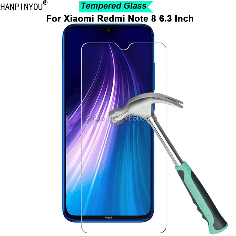 Для Xiaomi Redmi Note 8 Note8 6 3 &quotновая твердость 9H 2.5D ультратонкая закаленная Защитная