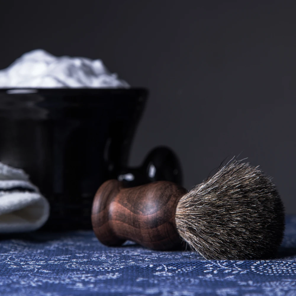 Мужская щетка для бритья ручная работа барсук щётки ручка из красного дерева |