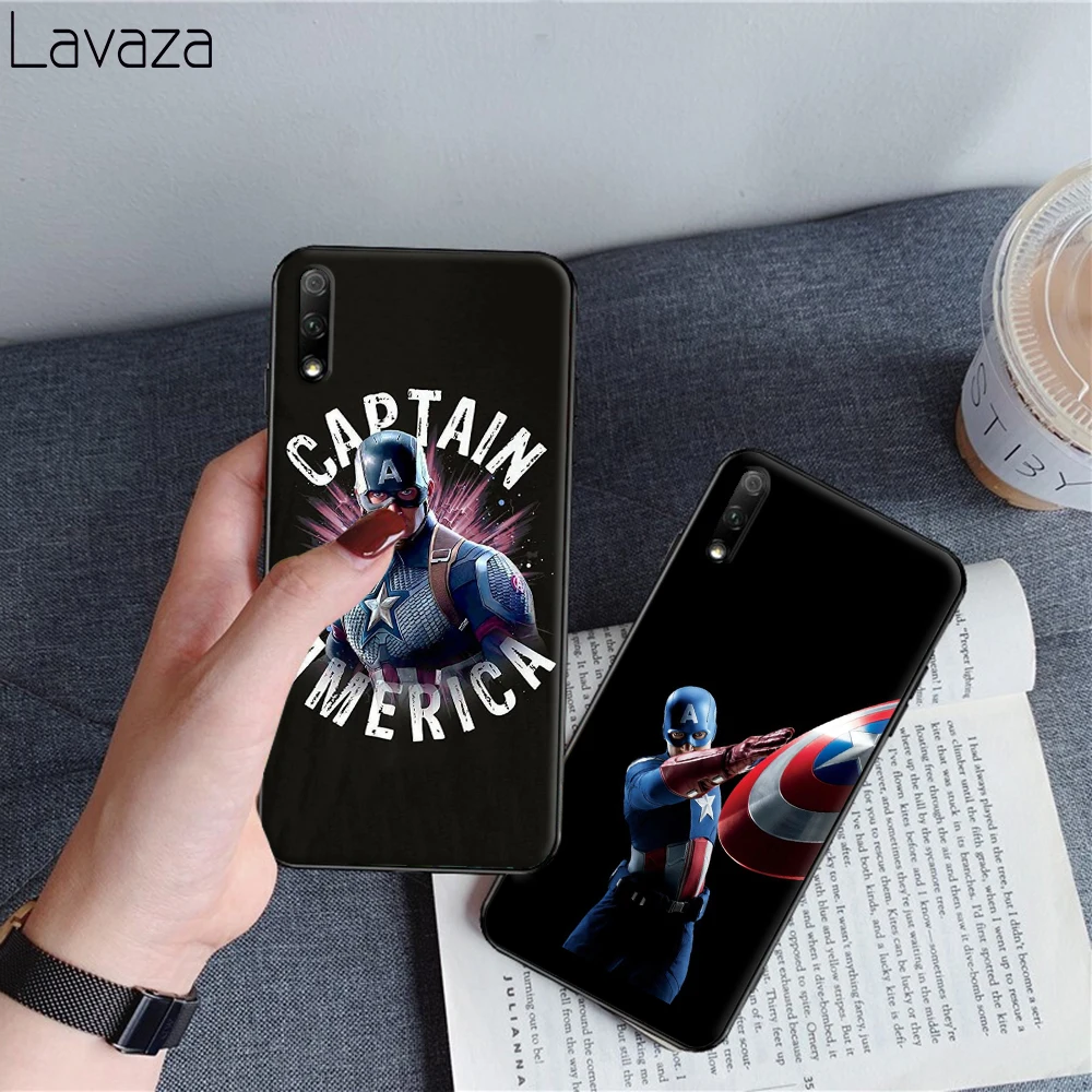 Captain America Soft Case for Huawei Honor 6A 7A 8A 20 Pro 7C 8C 7 8X 8 9 10 lite 20S Note10 View Cover |