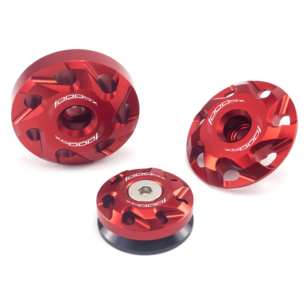 

For Kawasaki Z1000 Frame Hole Cover Set Ninja1000 Z1000SX Z 1000 SX Frame Hole Cap Carved Decorative Cover Screws