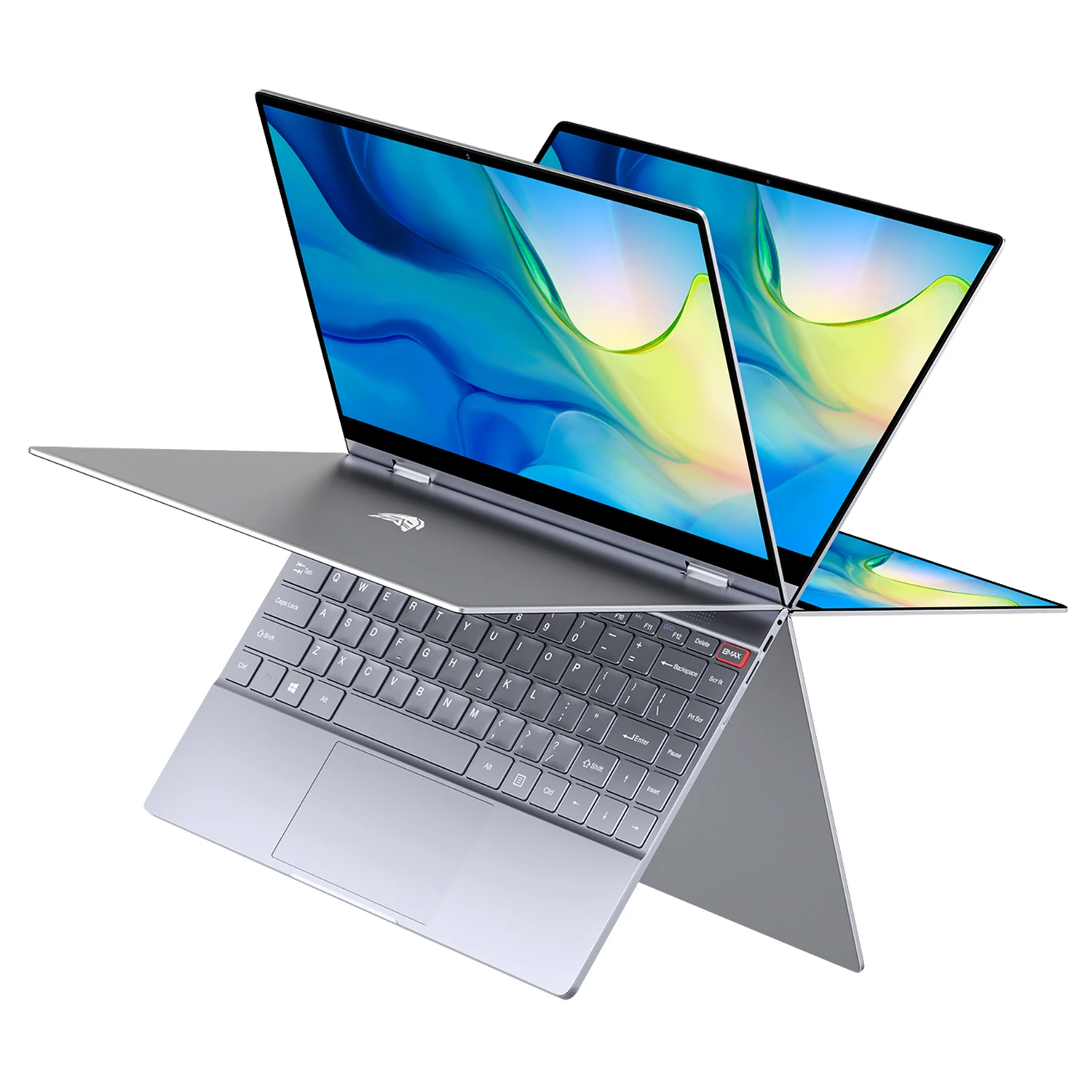 Y13 laptop LNMBBS 360 ° ноутбук Ноутбук 13,3 дюймов 8 Гб LPDDR4 256 ГБ SSD 1920*1080 ips сенсорный экран intel N4100 BT5.0 wifi камера Тонкий ноутбук - Цвет: Y13 laptop