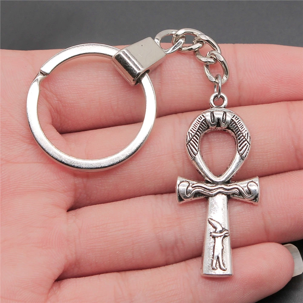 Модные подвески в виде креста на ногу 2 цвета 43x19 мм цепочка для ключей сделай сам