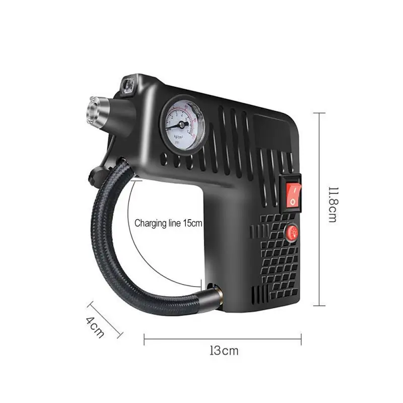 

Hand Carrying Multi-Function Electric 12V Portable Car Air Pump Emergency Tool Inflator Automobiles Accessories Inflatable Pump