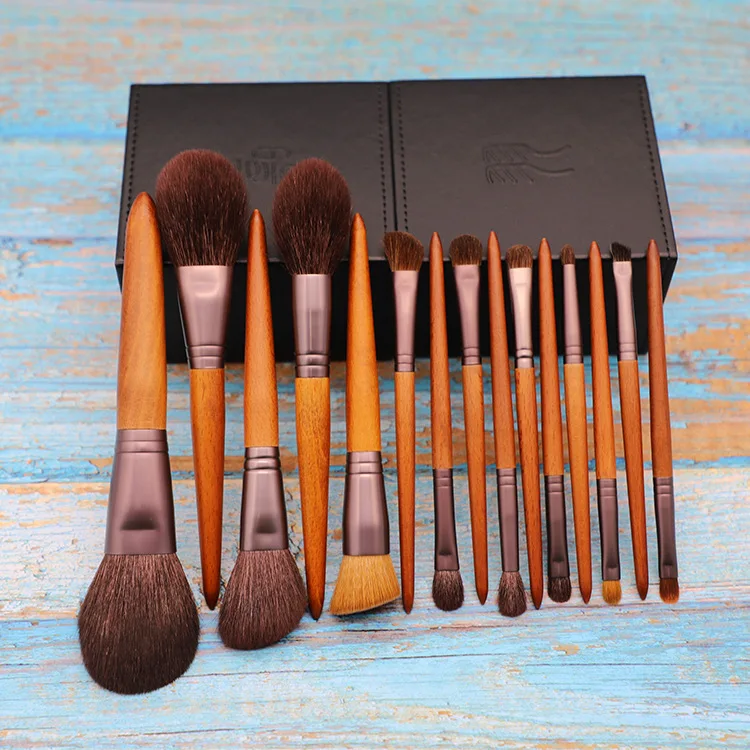 

3S 15 pcs Makeup Brush Tool Set Eye Shadow Blush Powder Brush Can Private Label Custom Logo If meet Minimum Wholesale Cosmetics