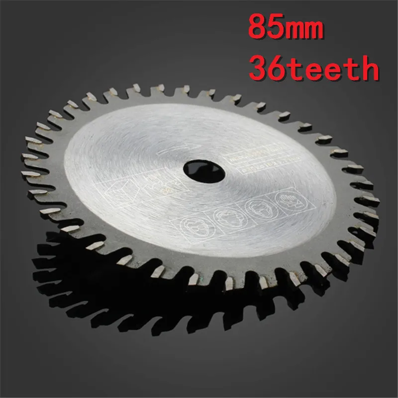 

1pc 85mm 36 Teeth TCT Circular Saw Blade Cutting Wheel Discs For Plastic Cutting Rotary Tools