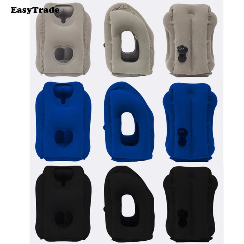 

Inflatable Travel Pillow Car Travel Bed Sleep Body Back Support Cushion Trip Innovative Portable Press Inflatable Neck Pillow