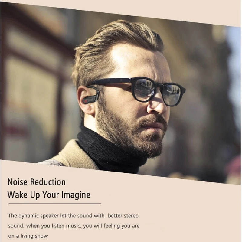 Новые беспроводные Bluetooth наушники Earhook Pro HD для звонков с микрофоном музыкальная