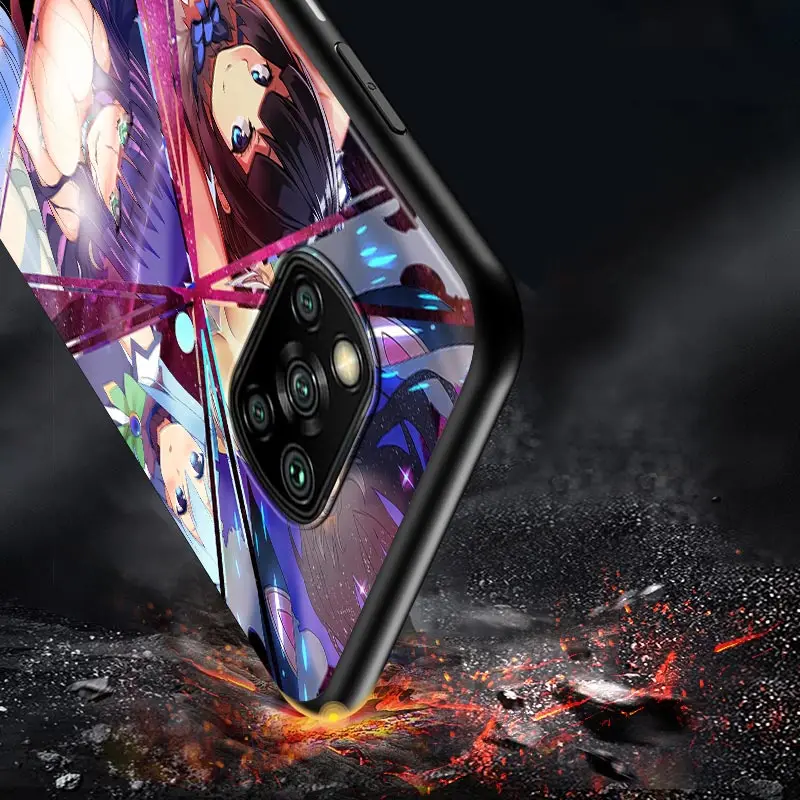anime cute rem for xiaomi poco m3 m2 c3 x3 nfc f2 f3 pro x2 f1 pro mi play mix 3 a3 a2 a1 6 5 lite phone case free global shipping