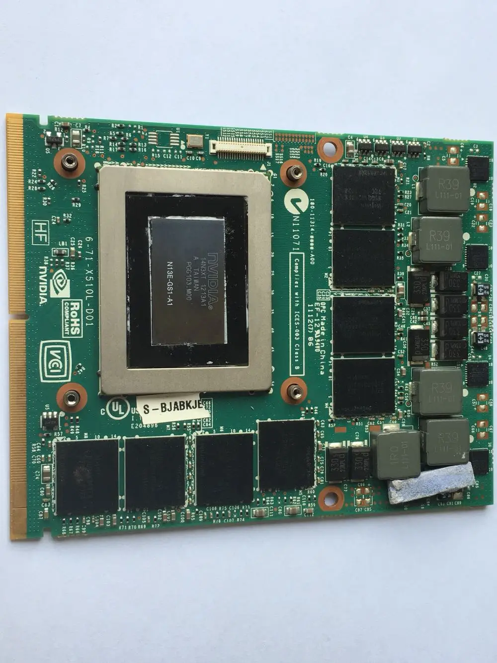 Оригинальная графическая карта GTX675M GTX 675M 2G N13E GS1 A1 MXM для M17X M18X M15X видеокарта тест