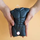 Форма для свечи, большой размер 9131521 см, Женская изогнутая форма, силиконовая форма для мужчин, форма для воска в виде торса, свечи, форма для воска для беременных и женщин