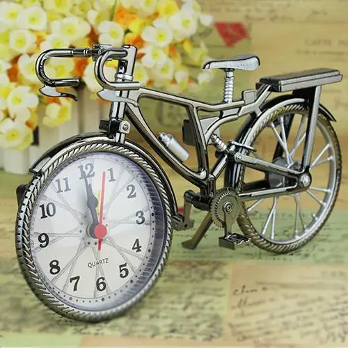 Часы с арабскими цифрами в форме велосипеда для украшения дома и сада  Дом