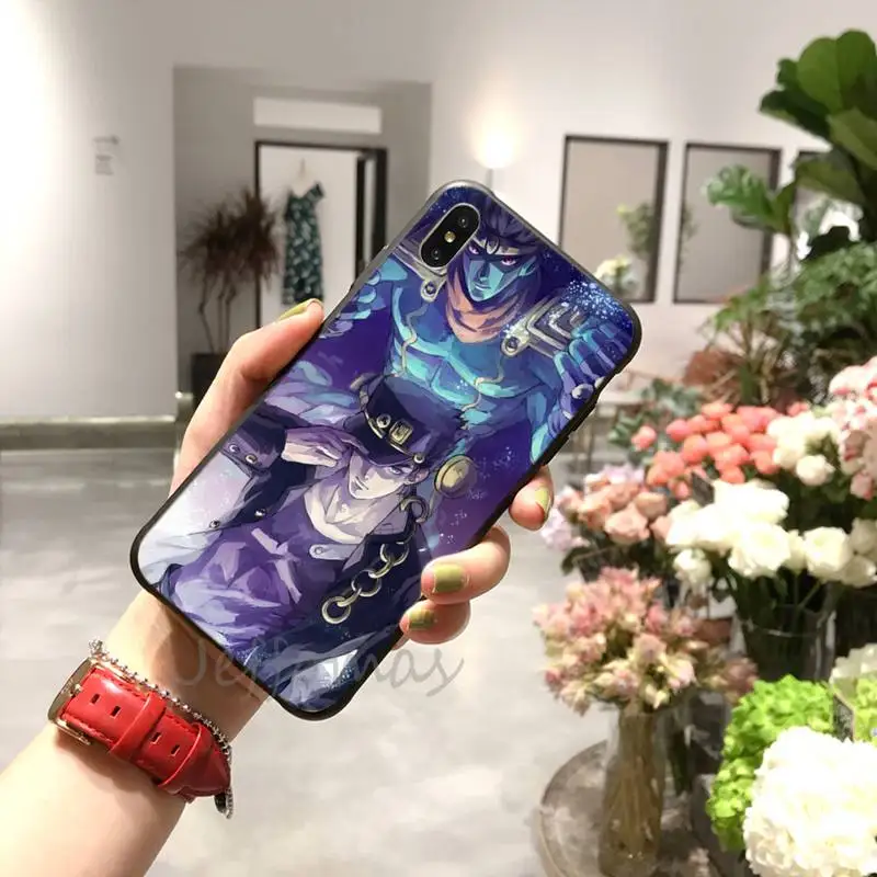 

JoJo's Bizarre Adventure JoJo Anime Phone Case for iPhone 11 12 pro XS MAX 8 7 6 6S Plus X 2020 XR Mini