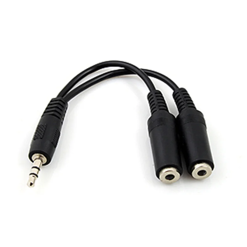 

3.5mm Combo Audio Mic Y Splitter Cable Adapter Cable for PS4 Xbox One Tablet Mobile Phone Male To 2 Female Headsets Laptop