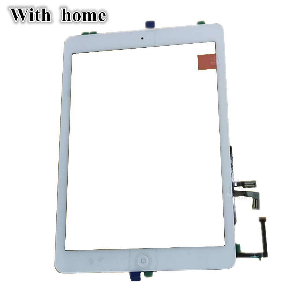 1 шт. Новый OEM для iPad Air сенсорный экран 5 дигитайзер и кнопка Home запасная Передняя