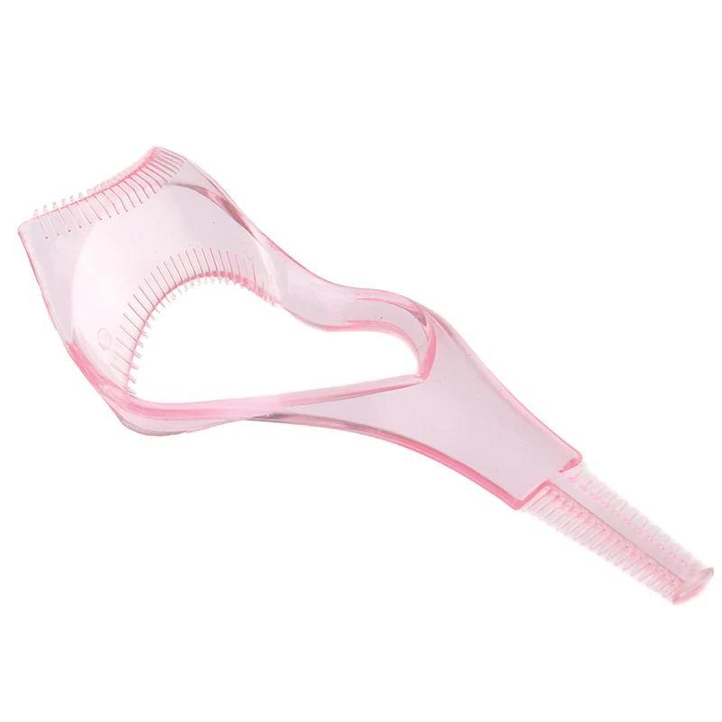 Щит для туши макияжа 3 в 1 охранник бигуди-аппликатор расческа направляющая