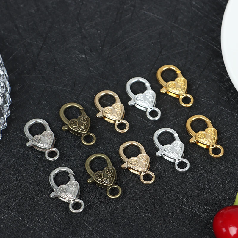 

10pcs/lot Lobster Clasp Hooks For Necklace Bracelet Chain DIY Jewelry Accessory