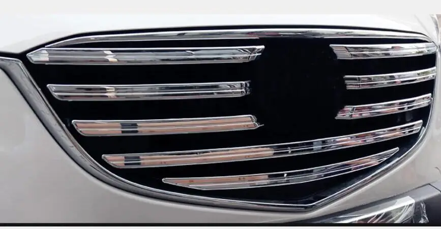 Передние решетки для автомобиля Mazda CX 5 2015 хромированные пластиковые гоночные CX5 9