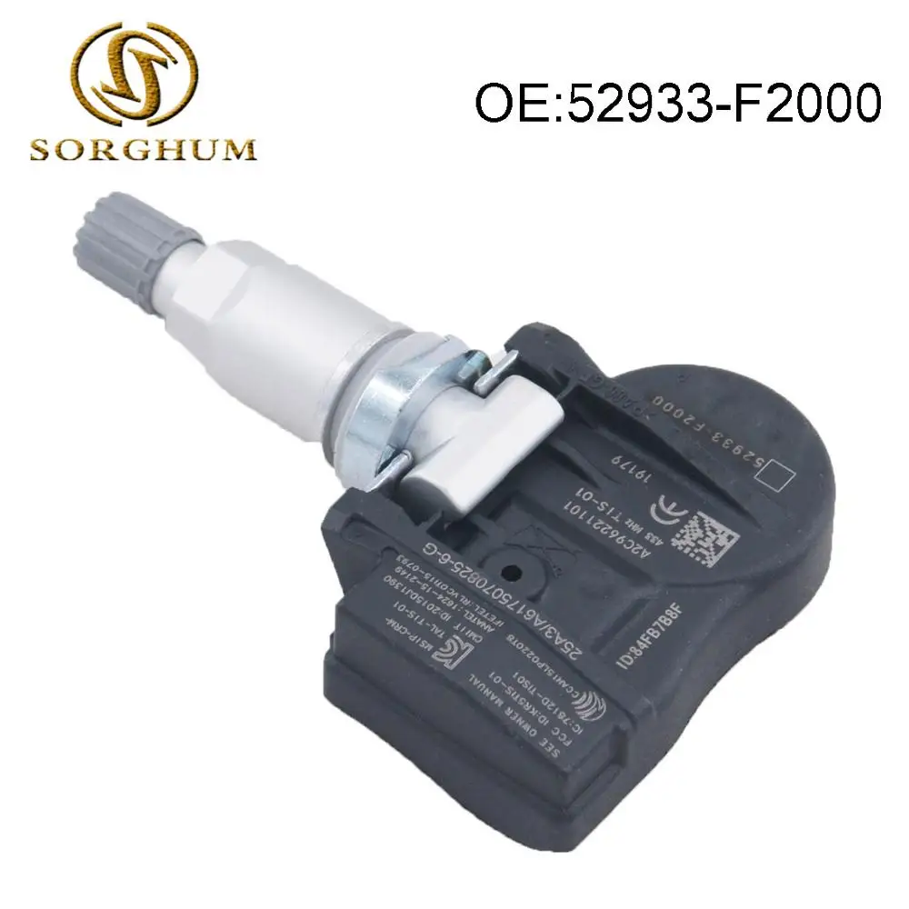 

Датчик давления в шинах 52933-F2000 TPMS 52933F2000, 1 шт., подходит для Hyundai Elantra I30 I30 Fastback Kia Optima Niro 2018-2022