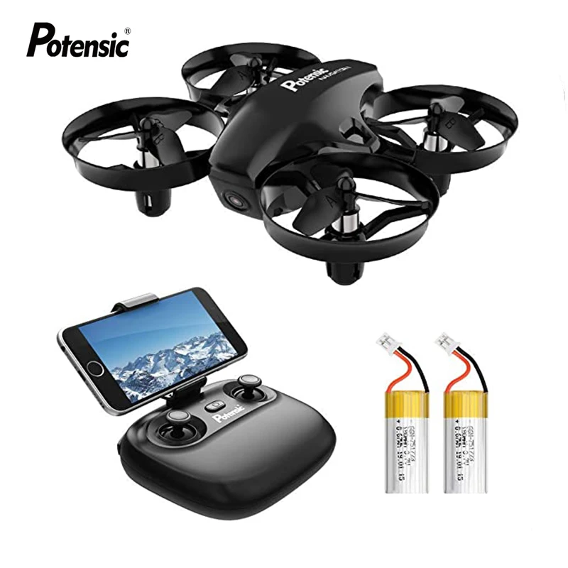 Potensic A20W мини Дрон с камерой в реальном времени FPV 2 4G 6 Axis RC портативный