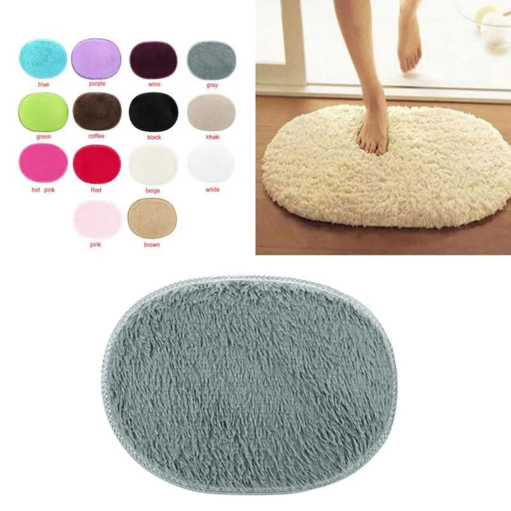 Коврики для ванной комнаты впитывающие мягкие искусственные напольные коврики