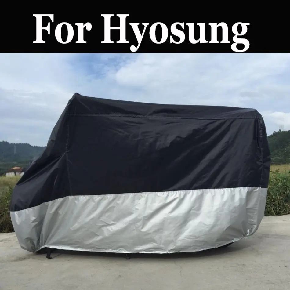 

For Hyosung Gt125 125r 250p 250r 650p 650r 125c Hyosung Rt125d St7 X-5 Eva Motorcycle Bike Polyester Waterproof Uv Protective