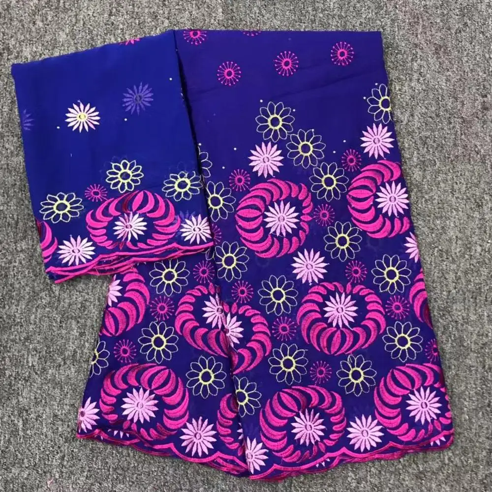 Африканская кружевная ткань высокого качества хлопковое кружево для женщин 100%