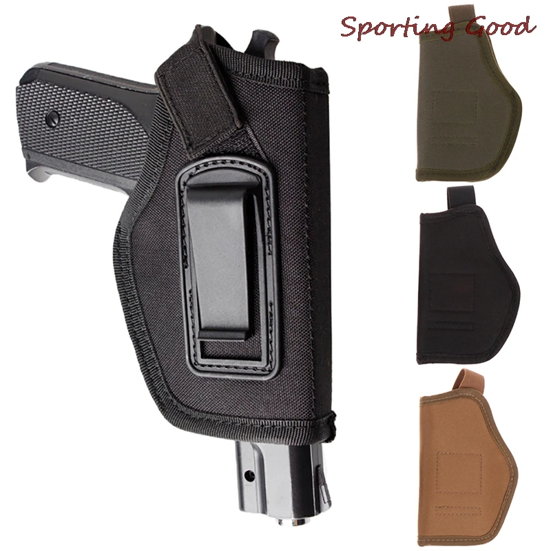 

Holster Concealed Soft Comfort Nylon Metal Clip Tactical Waist Sleeve Right Hand Type Revolver Glock Colt