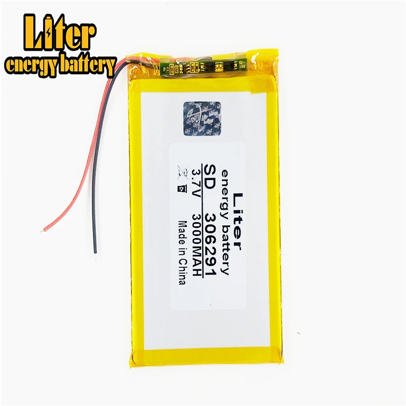 306291 3.7V 3000mah Lithium Tablet polymer battery With Protection Board For GPS PC Digital Products | Компьютеры и офис