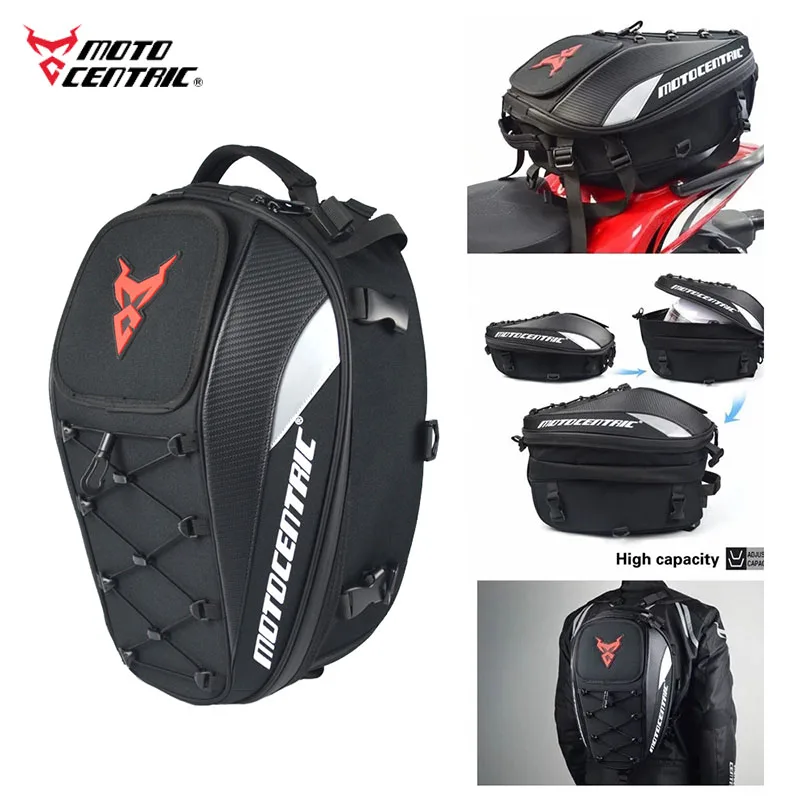 

Motorcycle Backpack + Helmet Bag + Back Seat Bag Waterproof Reflective Motorsiklet Borsa Moto Mochilas Motorrad Sac Motocyklowy