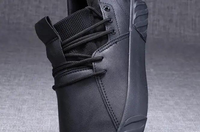 autumn new fashion street cool men lace up leather casual shoes man trend shoes man loafers