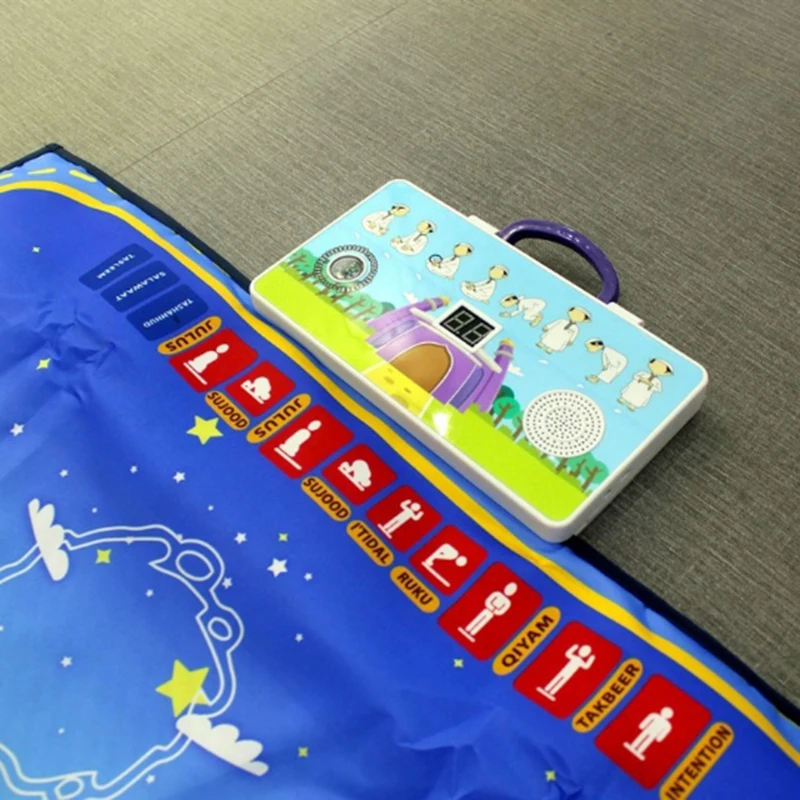 Мусульманский коврик для молитв образования детей молитвенный Коран устройство