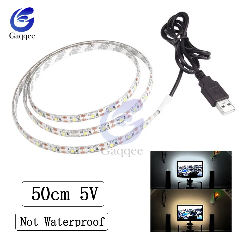Светодиодный светильник для ТВ 50 мм 2835SMD RGB светодиодная лента HD неоновая