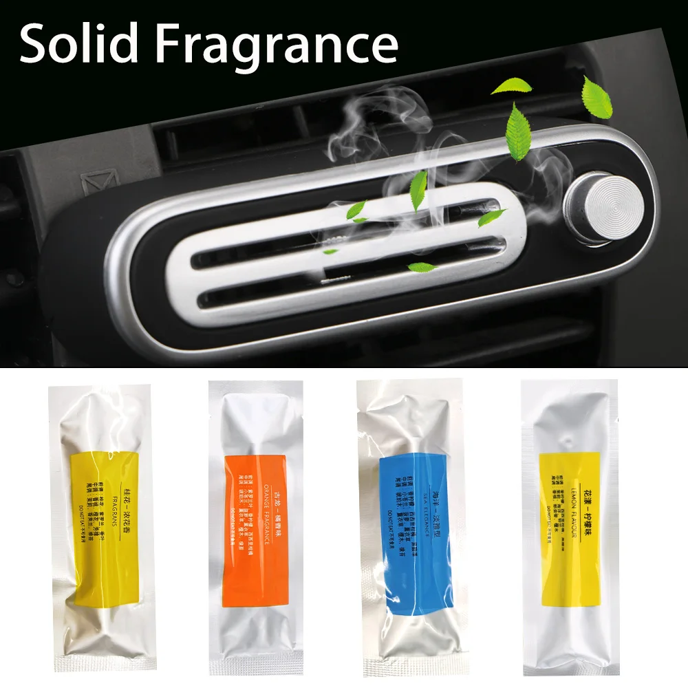 

Парфюм на вентиляционное отверстие, твердый парфюмерный диффузор, автомобильный освежитель воздуха, ароматические палочки для стайлинга а...