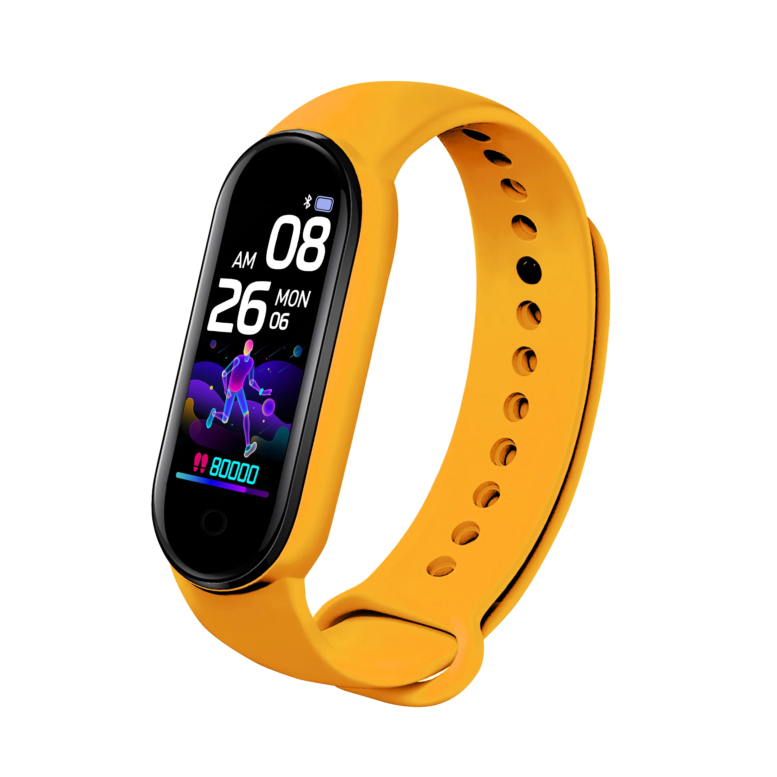 B32 smart bracelet remote camera heart rate blood pressure monitoring call SMS reminder women watches waterproof  Passometer
