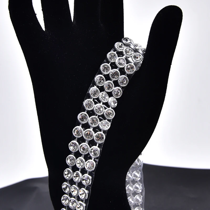 Алюминиевая сетка со стразами Стразы с прямой основой ленты 6 мм прозрачный