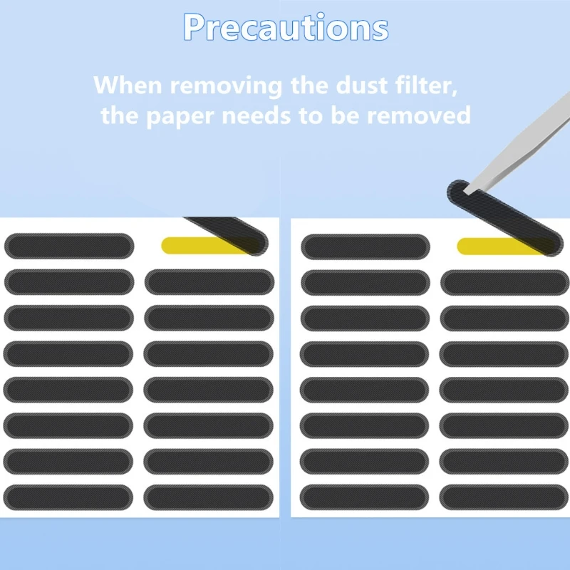 10Pcs Universal Mobile Phone Model Speaker Earpiece Dustproof Sticker Earphone Handset Net Trumpet Keep Clean ​Net Acces - купить по