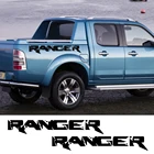 2 предмета в комплекте, для Ford Ranger автомобильные наклейки багажник декоративная виниловая пленка авто Стайлинг наклейки автомобильный тюнинг аксессуары