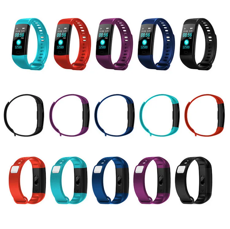 Schnoah Y5 Smartband электронный умный браслет для женщин мужчин бег Велоспорт Альпинизм Спорт трекер здоровье шагомер pk fitbits