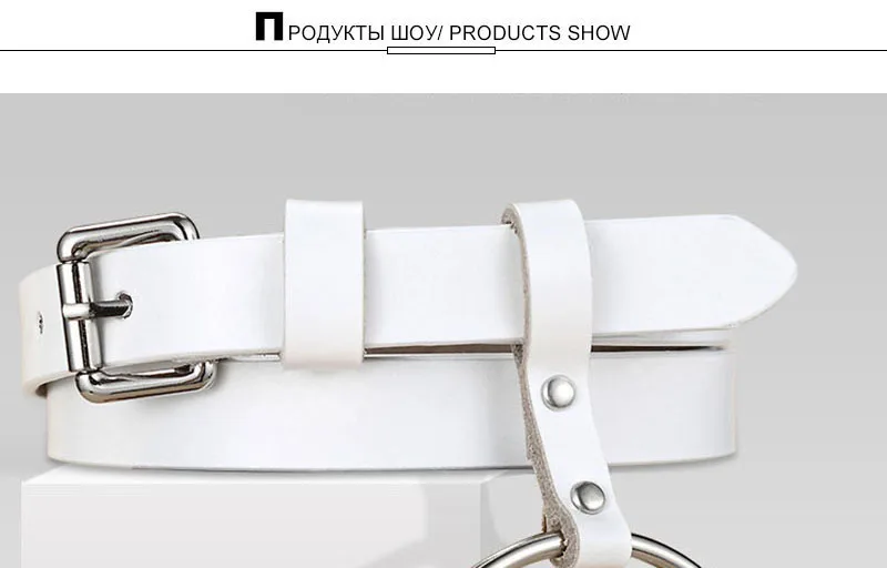 AKTRIS женский большой железный ремень с декоративной пряжкой модный дизайн дикая воловья кожа тонкие ремни FCO067