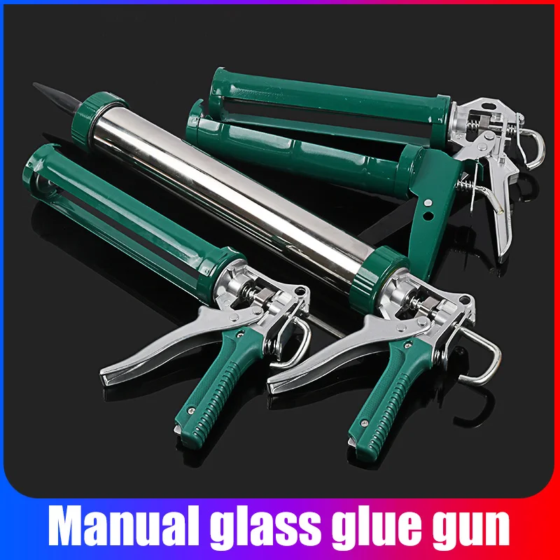 

10 дюймов ручная стеклянная клеевой пистолет клей пистолет стеклянный клей резиновая пистолет для силиконового герметика