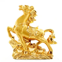 feng shui fashion horse home accessories horse statue decoration living room wine cabinet lucky soft decoration crafts