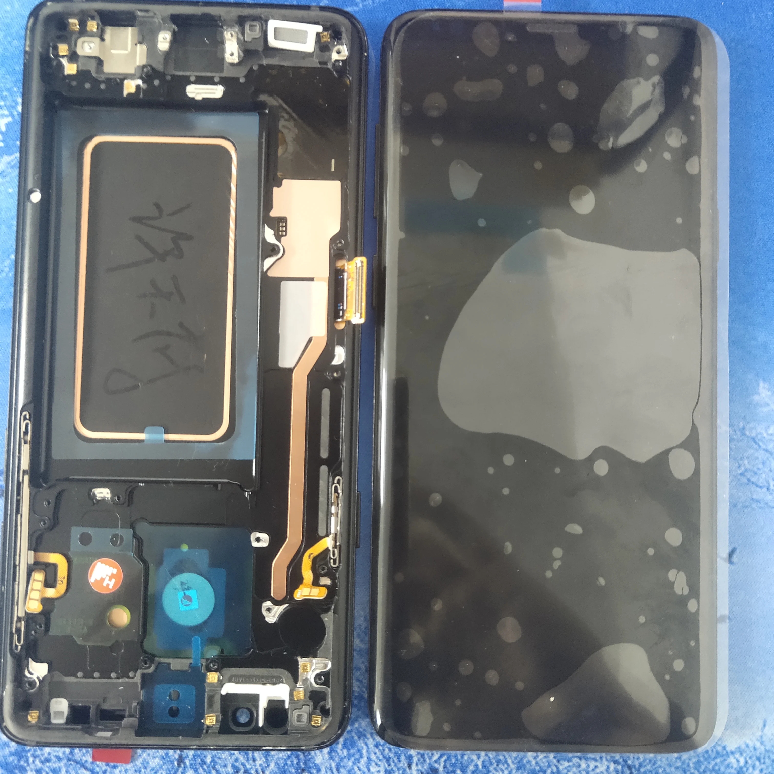 Сенсорный экран AMOLED для Samsung Galaxy S9 + G965F G965W ЖК дисплей с рамкой|Экраны мобильных